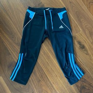 [adidas] Formotion Navy/Blue Capri Leggings